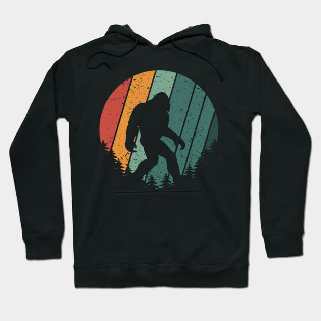 Bigfoot Sunset Hoodie by Tesszero